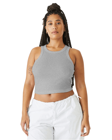 Bella + Canvas Ladies' Micro Ribbed Racerback Tank 1019 - Dresses Max