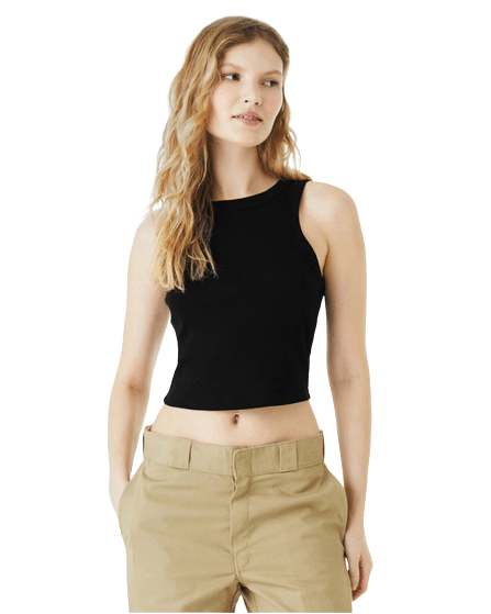 Bella + Canvas Ladies' Micro Ribbed Racerback Tank 1019 - Dresses Max