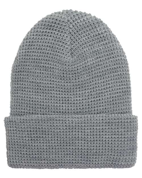 Yupoong Waffle Cuffed Knit Beanie 2501KC