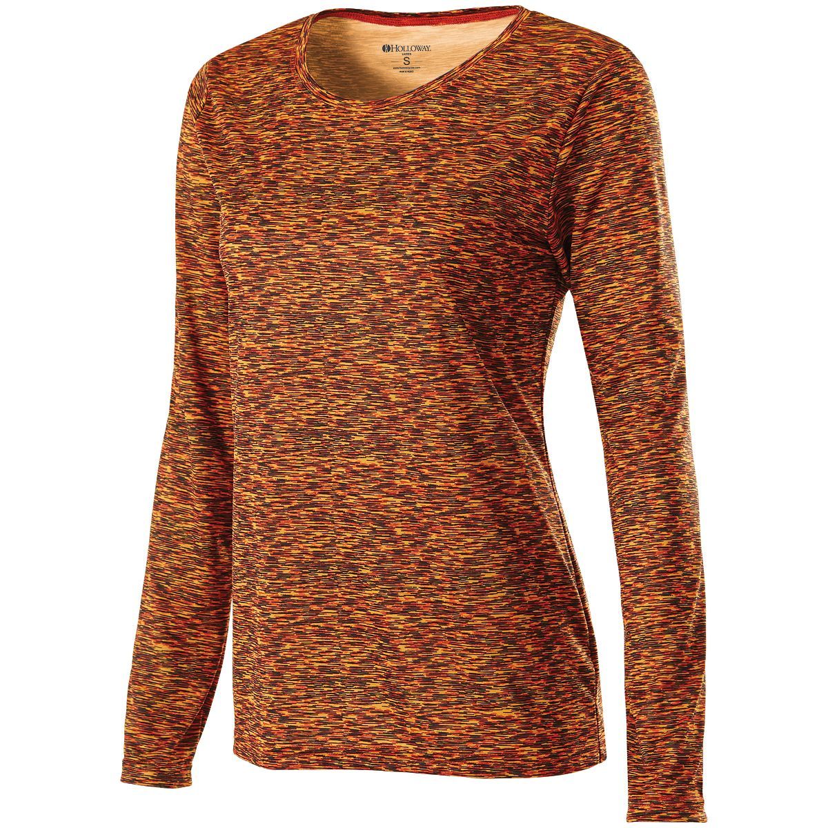 Ladies Space Dye Shirt Long Sleeve 229365