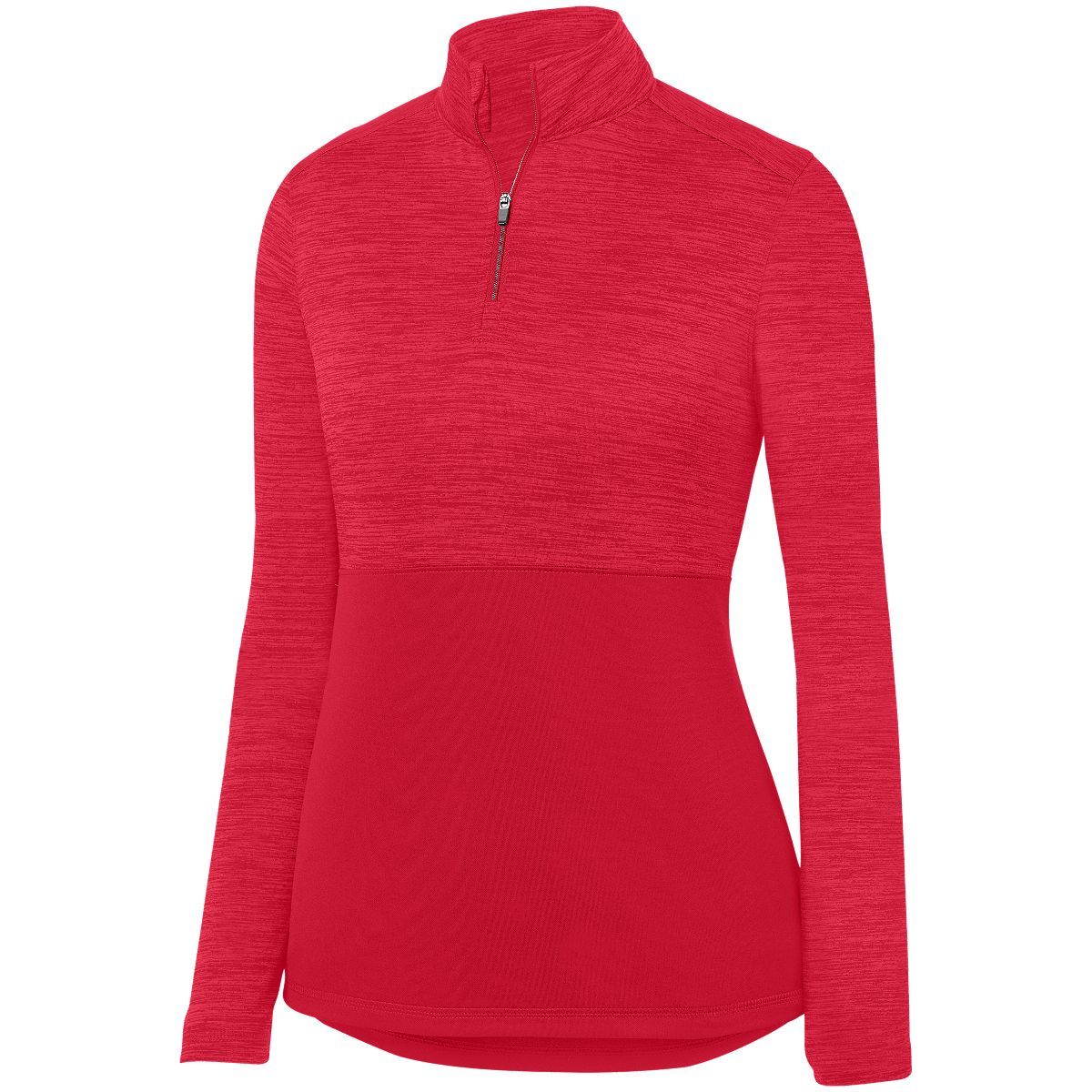 Ladies Shadow Tonal Heather 1/4 Zip Pullover 2909