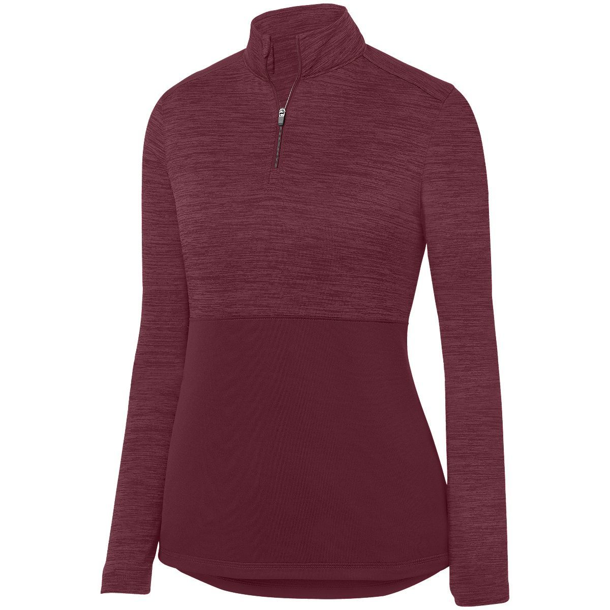 Ladies Shadow Tonal Heather 1/4 Zip Pullover 2909