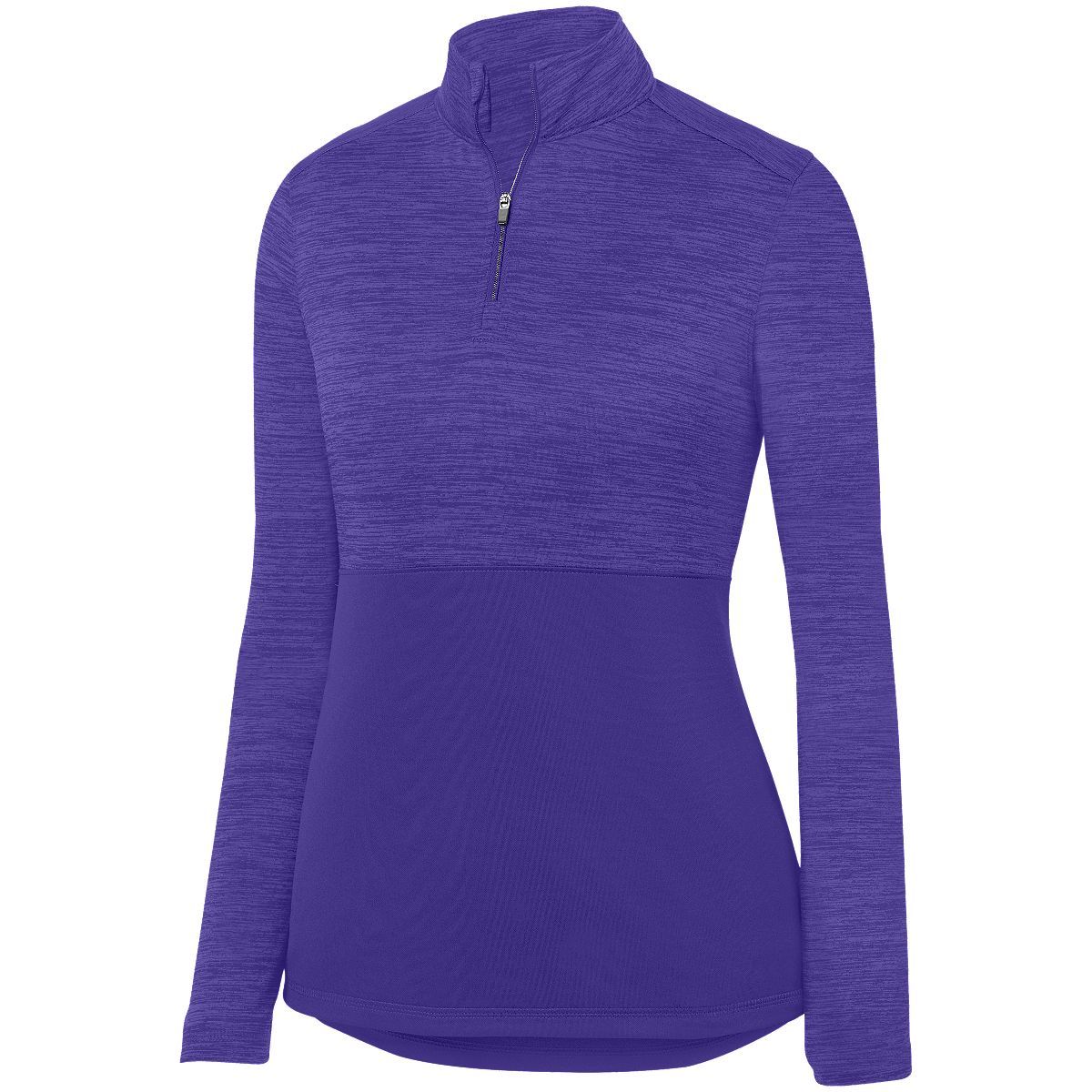 Ladies Shadow Tonal Heather 1/4 Zip Pullover 2909