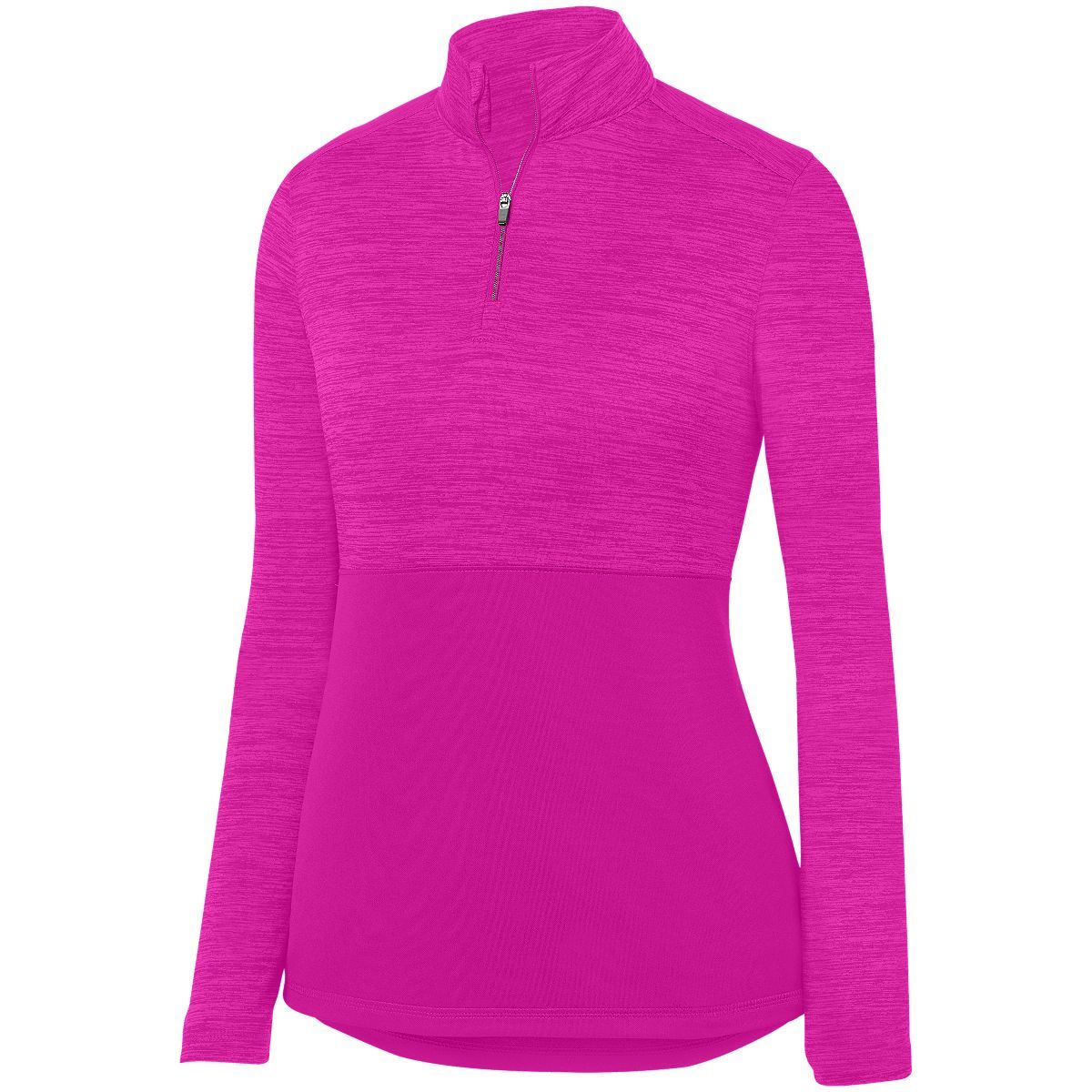 Ladies Shadow Tonal Heather 1/4 Zip Pullover 2909