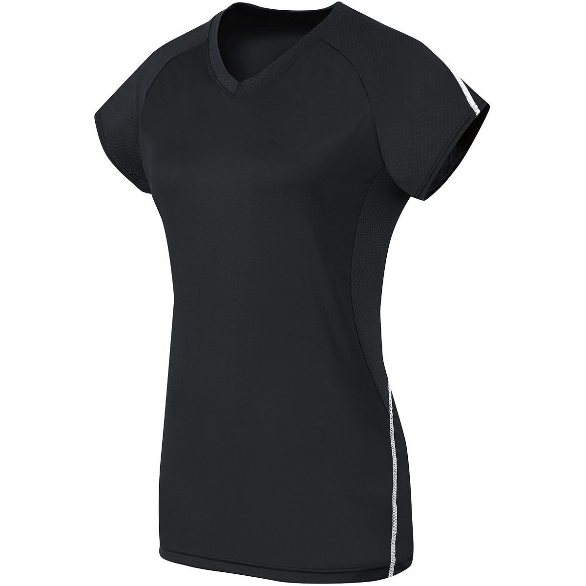 Ladies Short Sleeve Solid Jersey 342172