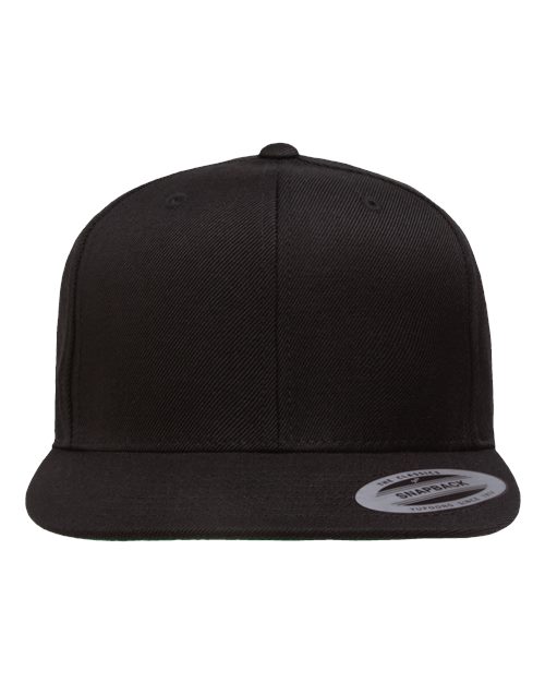 Yupoong Premium Flat Bill Snapback Cap 6089M