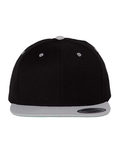 Yupoong Premium Flat Bill Snapback Cap 6089M