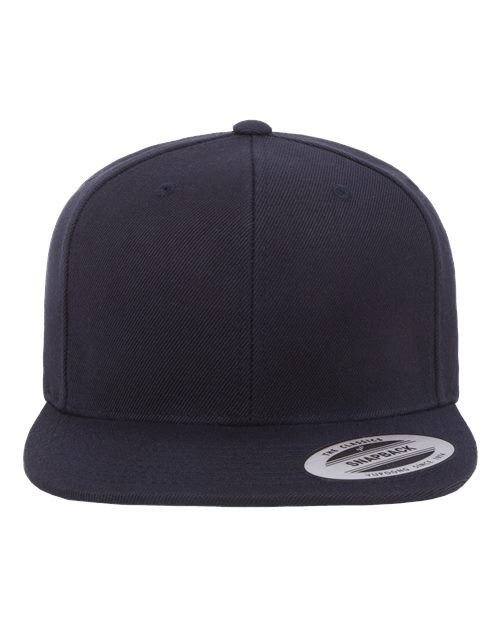 Yupoong Premium Flat Bill Snapback Cap 6089M