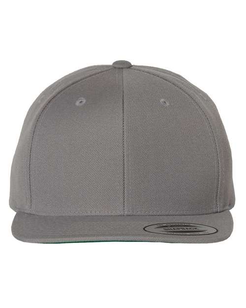 Yupoong Premium Flat Bill Snapback Cap 6089M