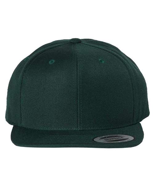 Yupoong Premium Flat Bill Snapback Cap 6089M