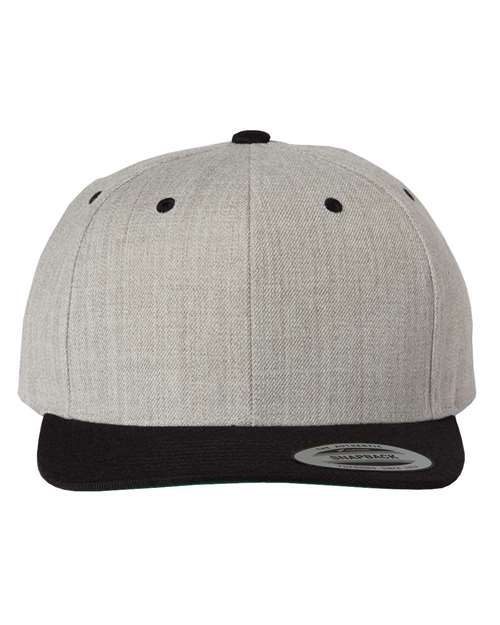 Yupoong Premium Flat Bill Snapback Cap 6089M