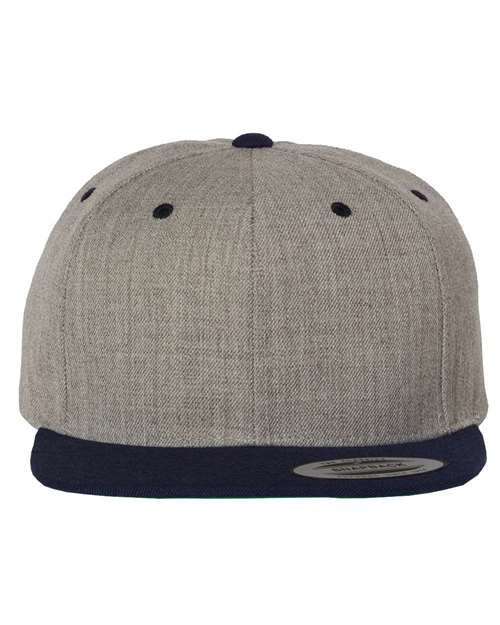 Yupoong Premium Flat Bill Snapback Cap 6089M