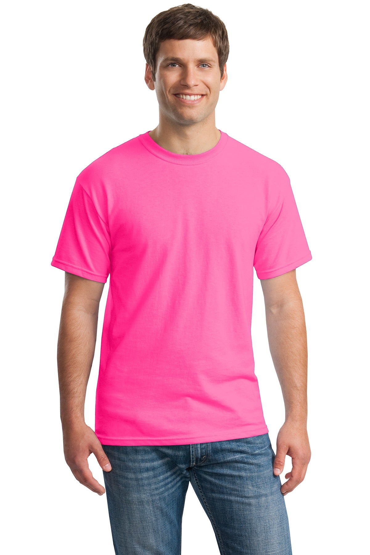 Gildan - Heavy Cotton 100% Cotton T-Shirt. 5000 (Pack of 6)