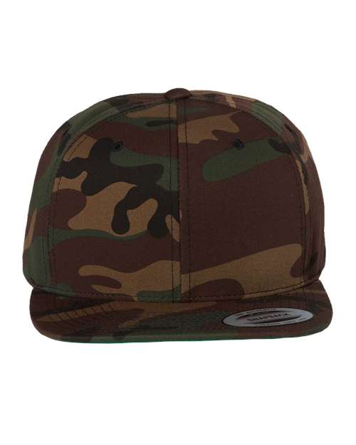 Yupoong Premium Flat Bill Snapback Cap 6089M