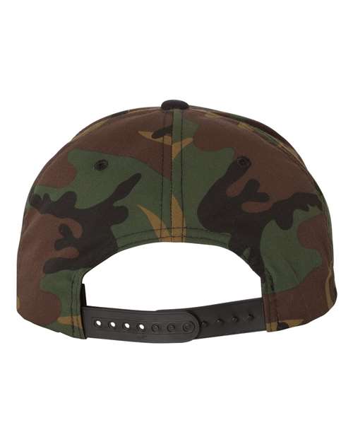 Premium Flat Bill Snapback Cap 6089M