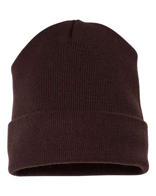 Yupoong Adult Cuffed Knit Beanie 1501KC