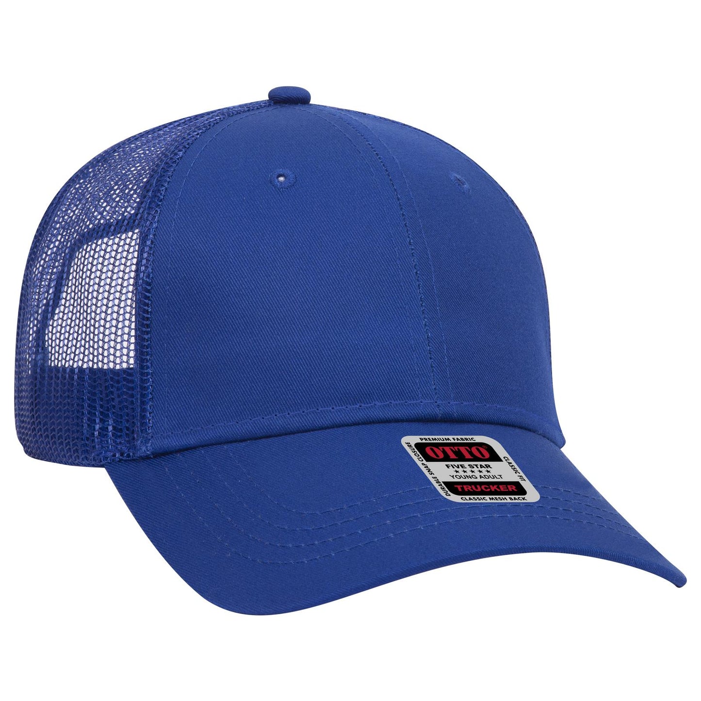 OTTO CAP 6 Panel Low Profile Mesh Back Trucker Hat
