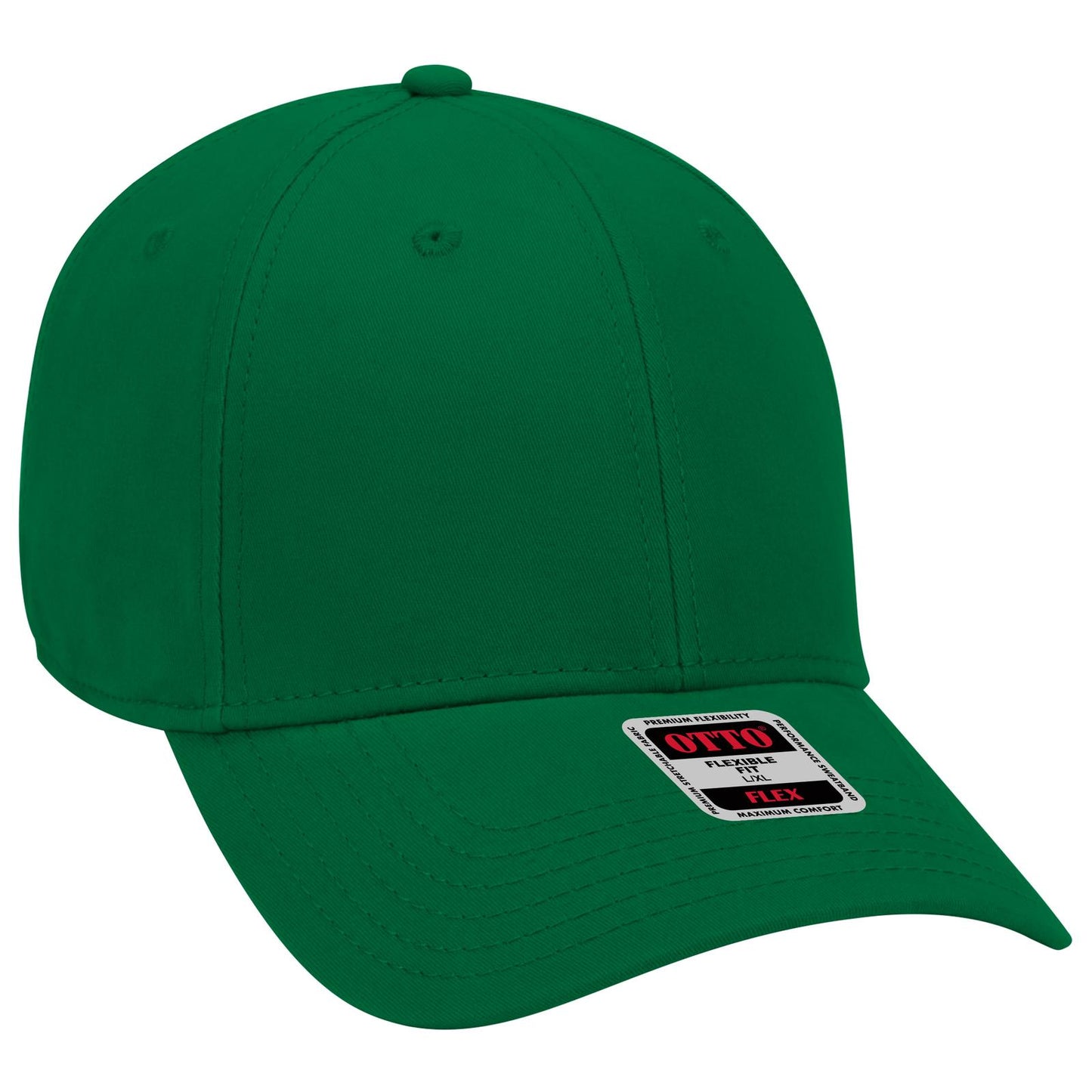 OTTO CAP "OTTO FLEX" Fitted 6 Panel Low Profile Baseball Cap