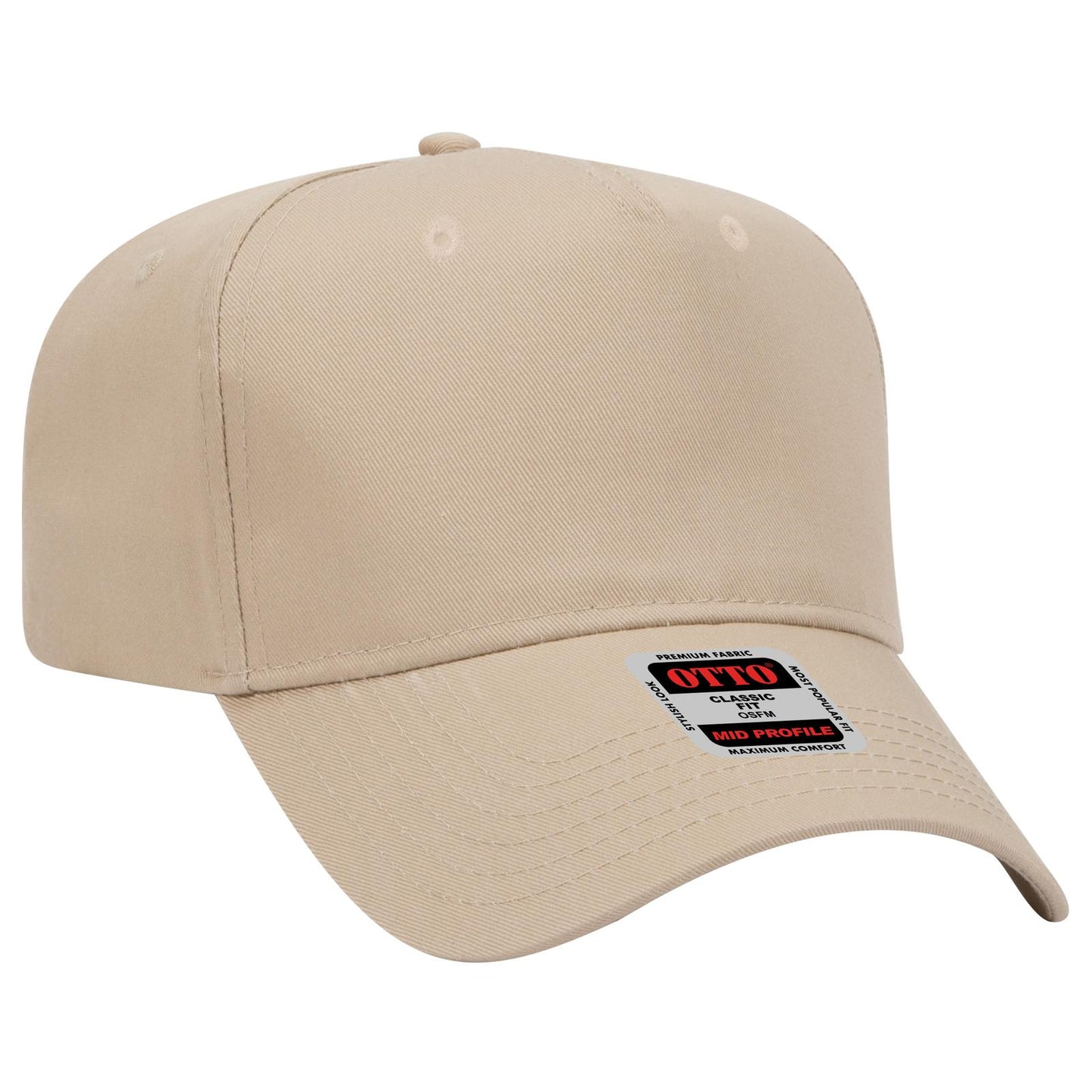 OTTO CAP 5 Panel Mid Profile Baseball Cap