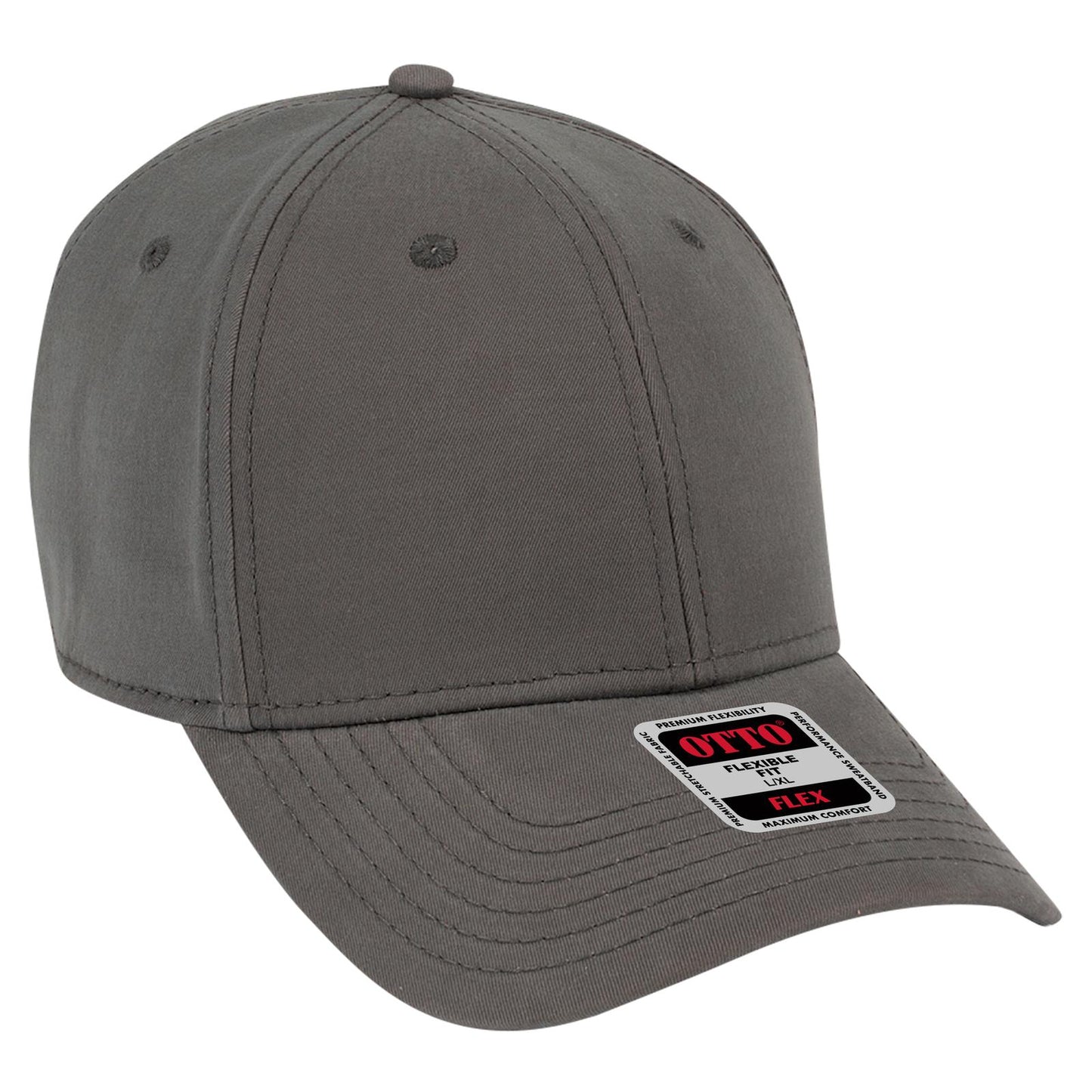 OTTO CAP "OTTO FLEX" Fitted 6 Panel Low Profile Baseball Cap