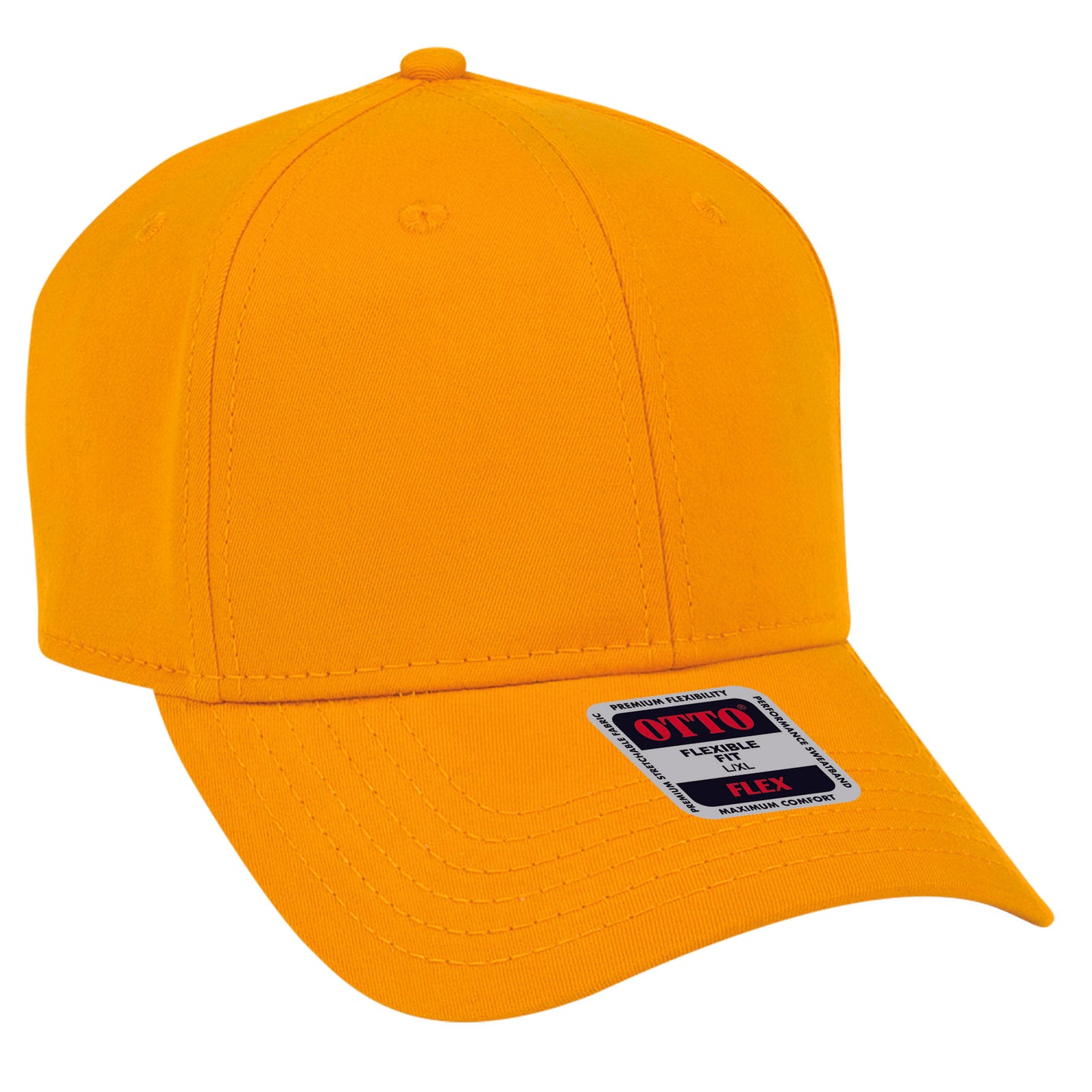 OTTO CAP "OTTO FLEX" Fitted 6 Panel Low Profile Baseball Cap