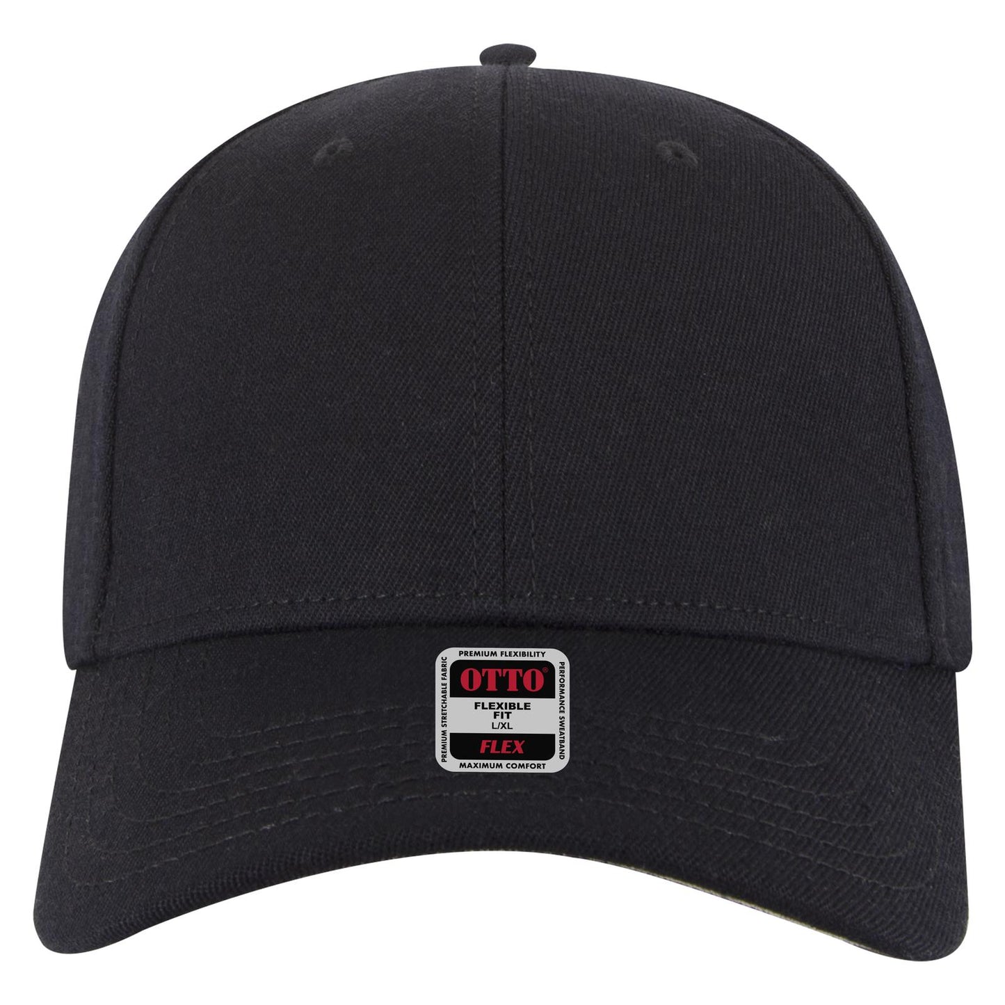 OTTO CAP "OTTO FLEX" Fitted 6 Panel Low Profile Baseball Cap