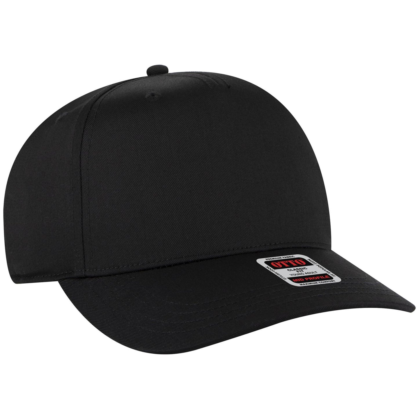 OTTO CAP 5 Panel Mid Profile Baseball Cap