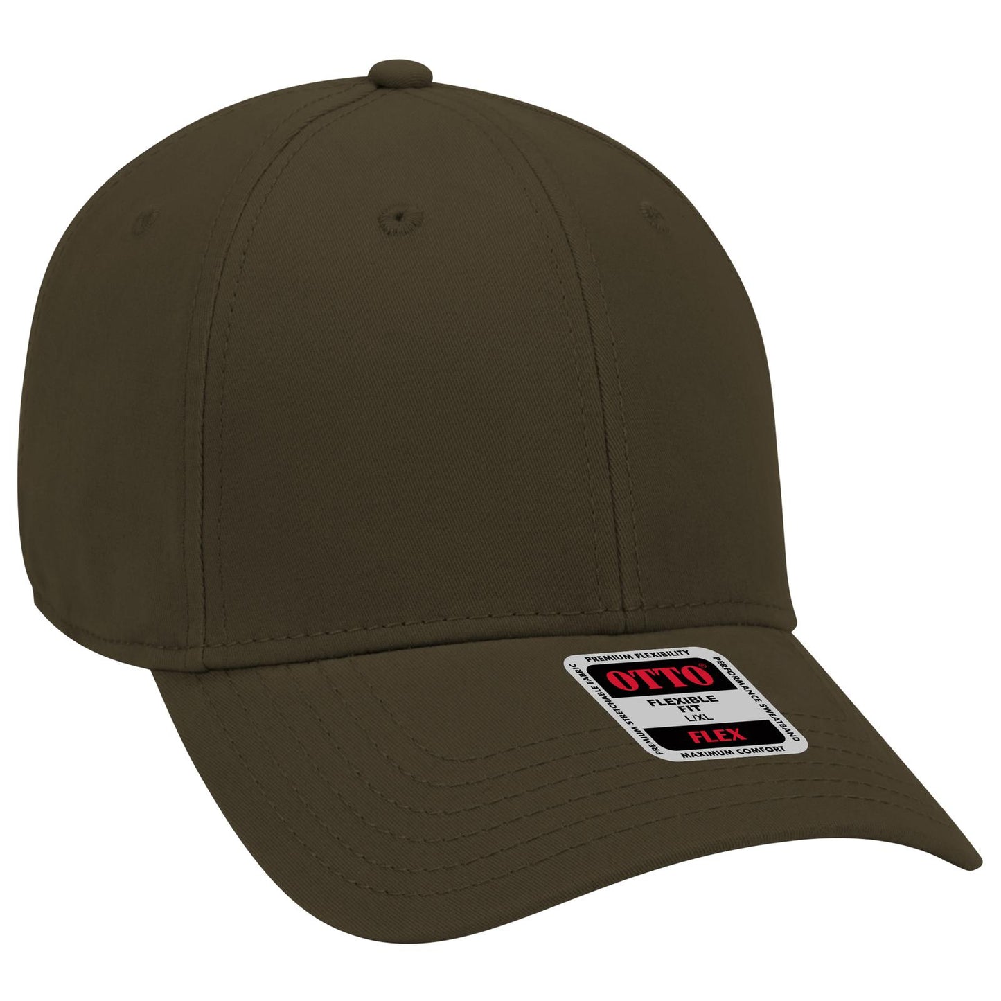 OTTO CAP "OTTO FLEX" Fitted 6 Panel Low Profile Baseball Cap