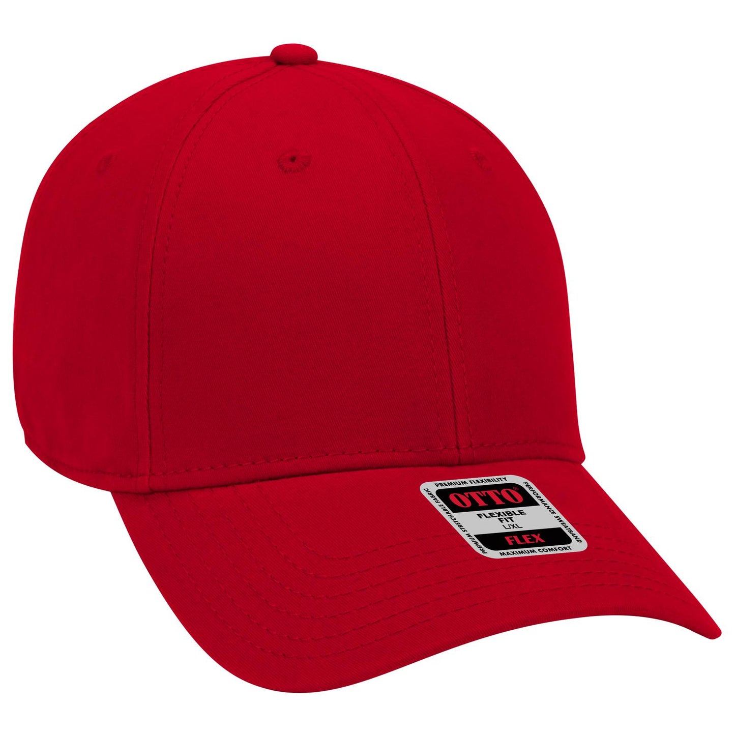 OTTO CAP "OTTO FLEX" Fitted 6 Panel Low Profile Baseball Cap