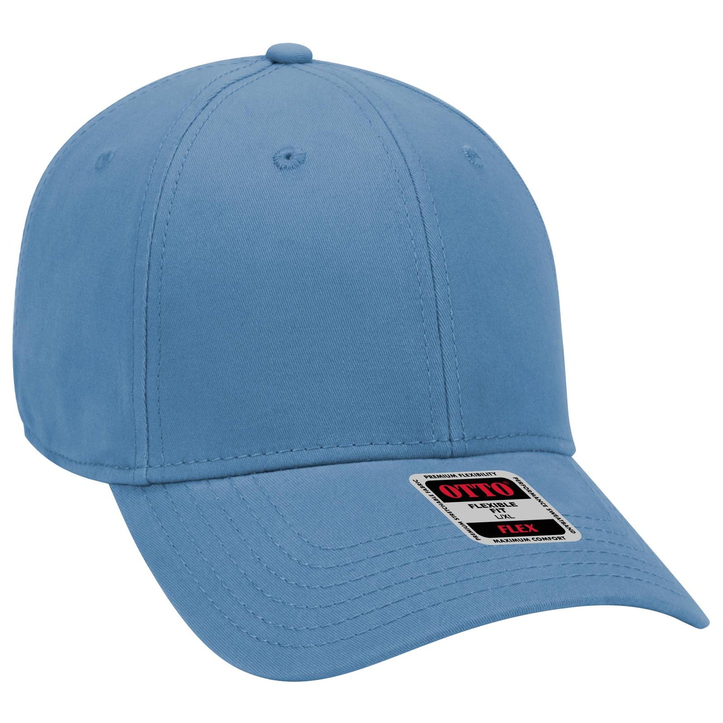 OTTO CAP "OTTO FLEX" Fitted 6 Panel Low Profile Baseball Cap