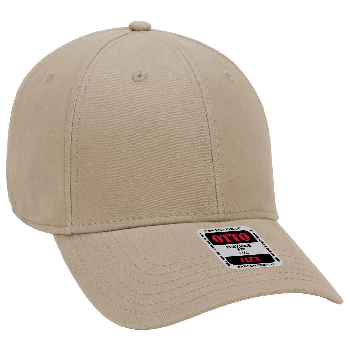 OTTO CAP "OTTO FLEX" Fitted 6 Panel Low Profile Baseball Cap