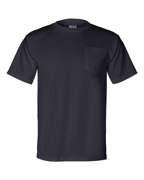 Bayside Union-Made T-Shirt with a Pocket 3015 - Dresses Max