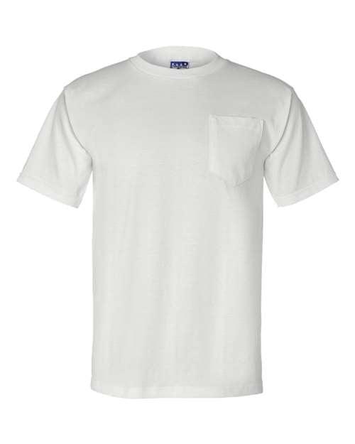 Bayside Union-Made T-Shirt with a Pocket 3015 - Dresses Max