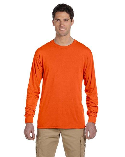 Jerzees Adult DRI-POWER SPORT Long-Sleeve T-Shirt 21ML - Dresses Max