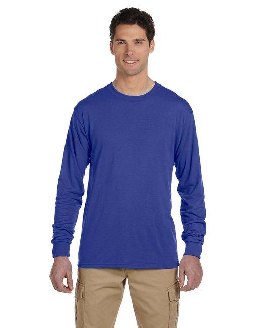 Jerzees Adult DRI-POWER SPORT Long-Sleeve T-Shirt 21ML - Dresses Max