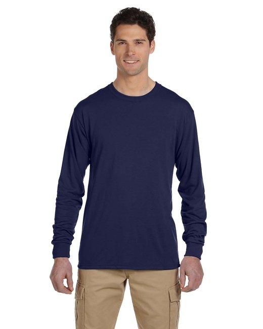 Jerzees Adult DRI-POWER SPORT Long-Sleeve T-Shirt 21ML - Dresses Max