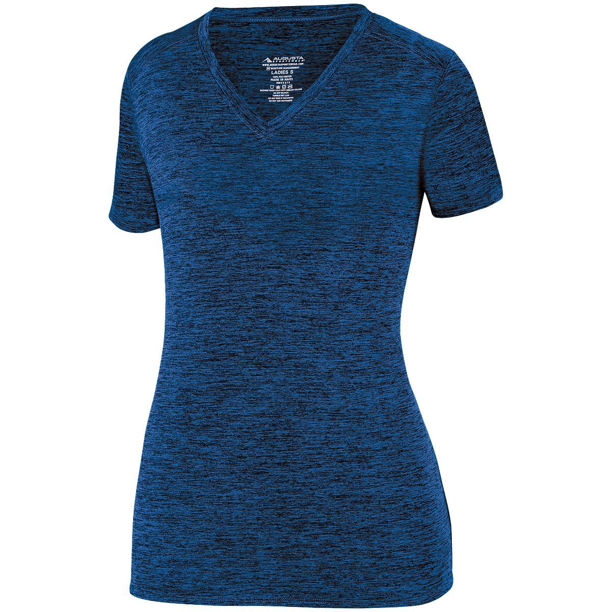 Ladies Intensify Black Heather Training Tee 2952