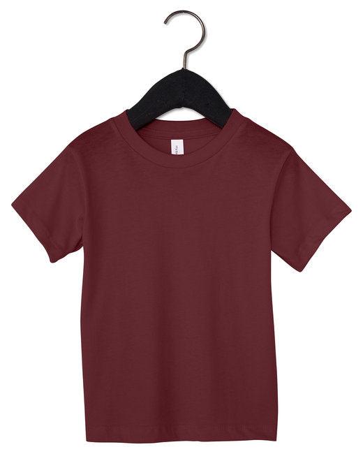 Bella + Canvas Toddler Jersey Short-Sleeve T-Shirt 3001T - Dresses Max
