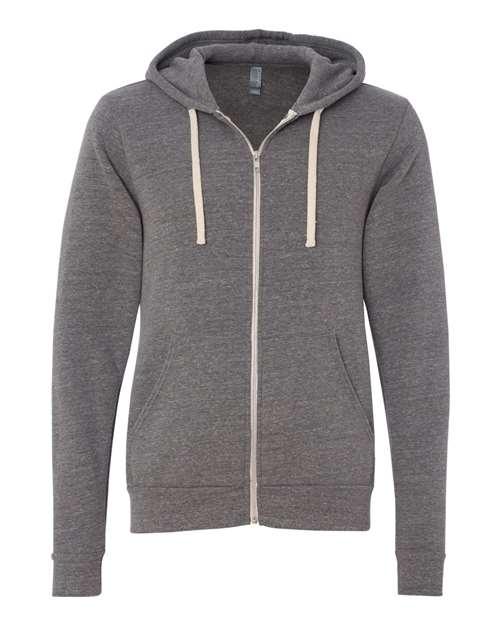 BELLA + CANVAS Triblend Sponge Fleece Full-Zip Hoodie 3909 - Dresses Max
