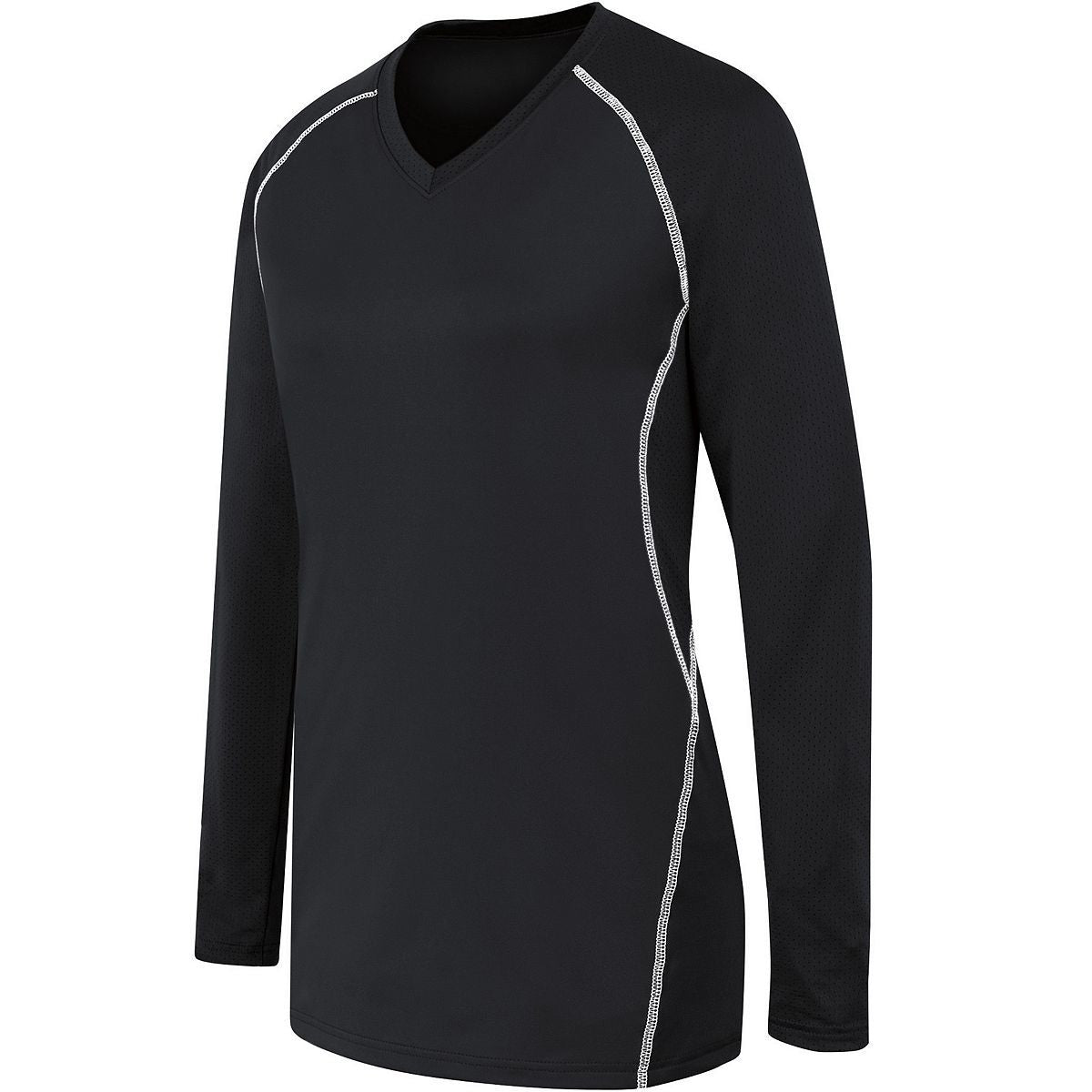 Ladies Long Sleeve Solid Jersey 342162