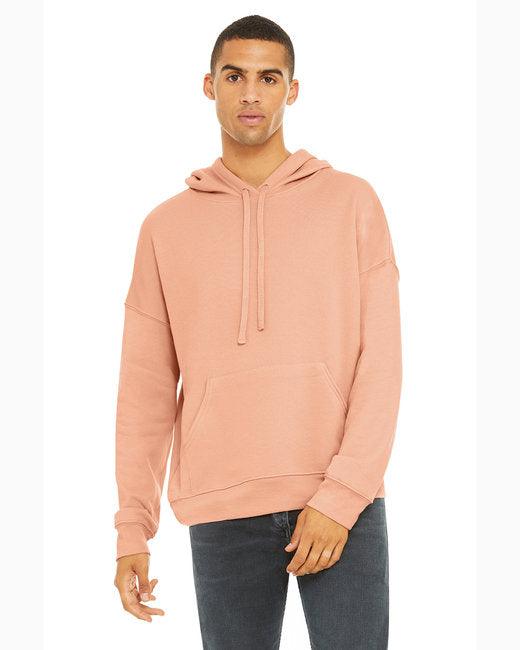 Bella + Canvas Unisex Sponge Fleece Pullover DTM Hoodie 3729 - Dresses Max