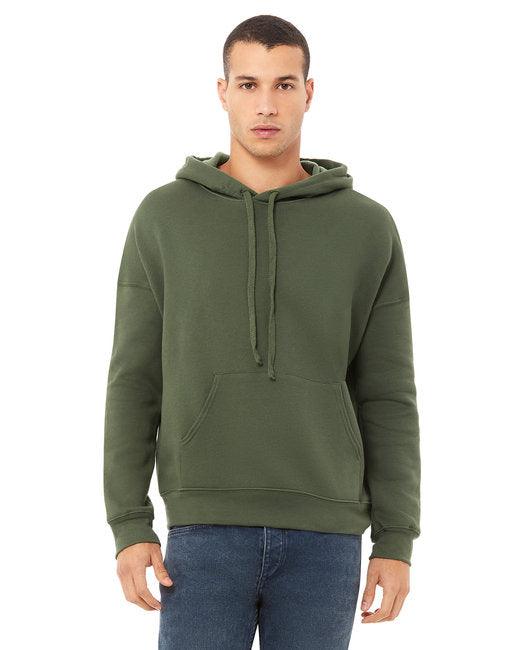 Bella + Canvas Unisex Sponge Fleece Pullover DTM Hoodie 3729 - Dresses Max