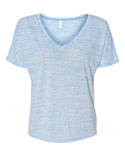 BELLA + CANVAS Women’s Slouchy V-Neck Tee 8815 - Dresses Max