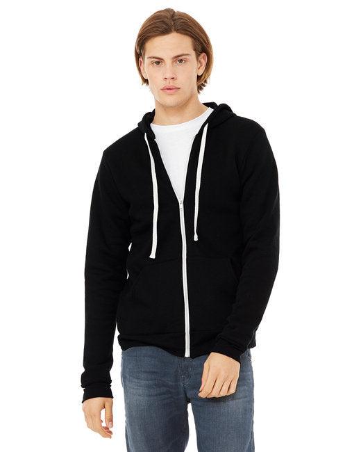 Bella + Canvas Unisex Triblend Sponge Fleece Full-Zip Hoodie 3909 - Dresses Max