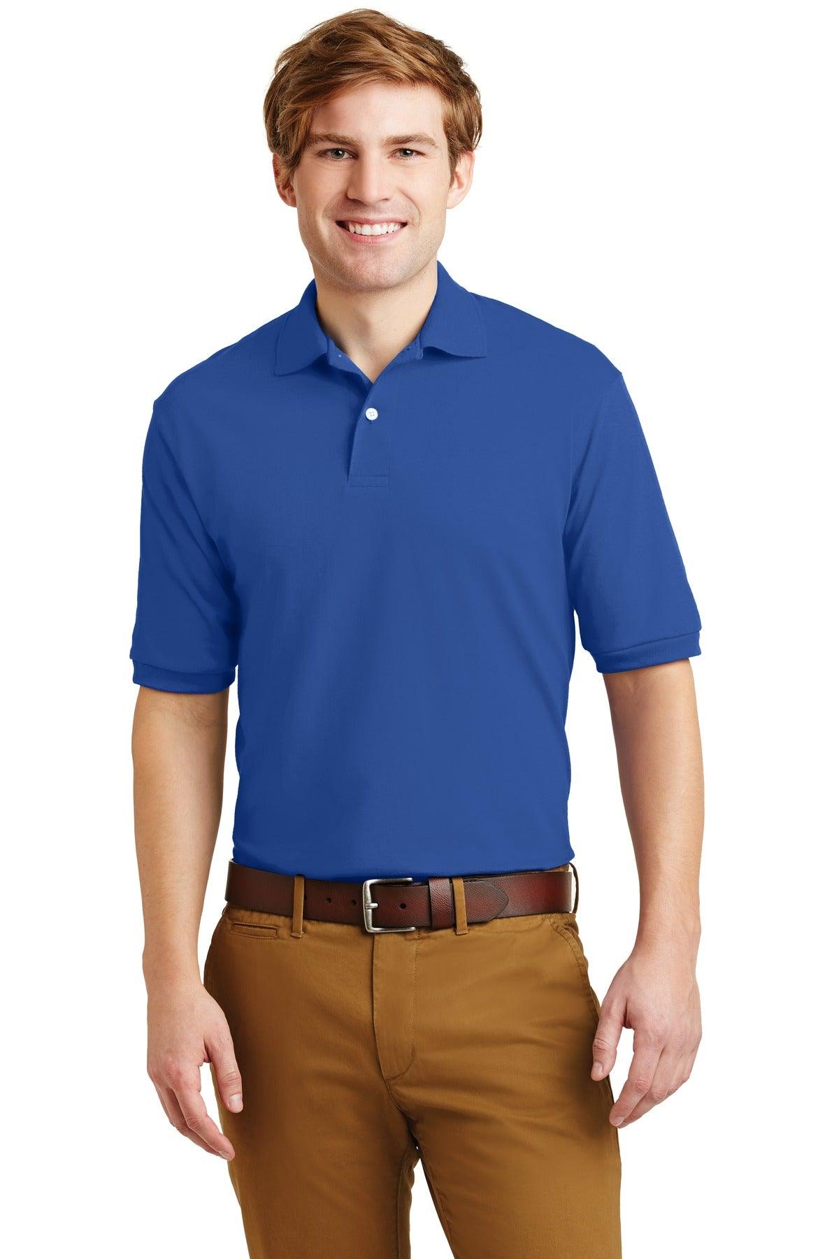 JERZEES - SpotShield 5.4-Ounce Jersey Knit Sport Shirt. 437M - Dresses Max