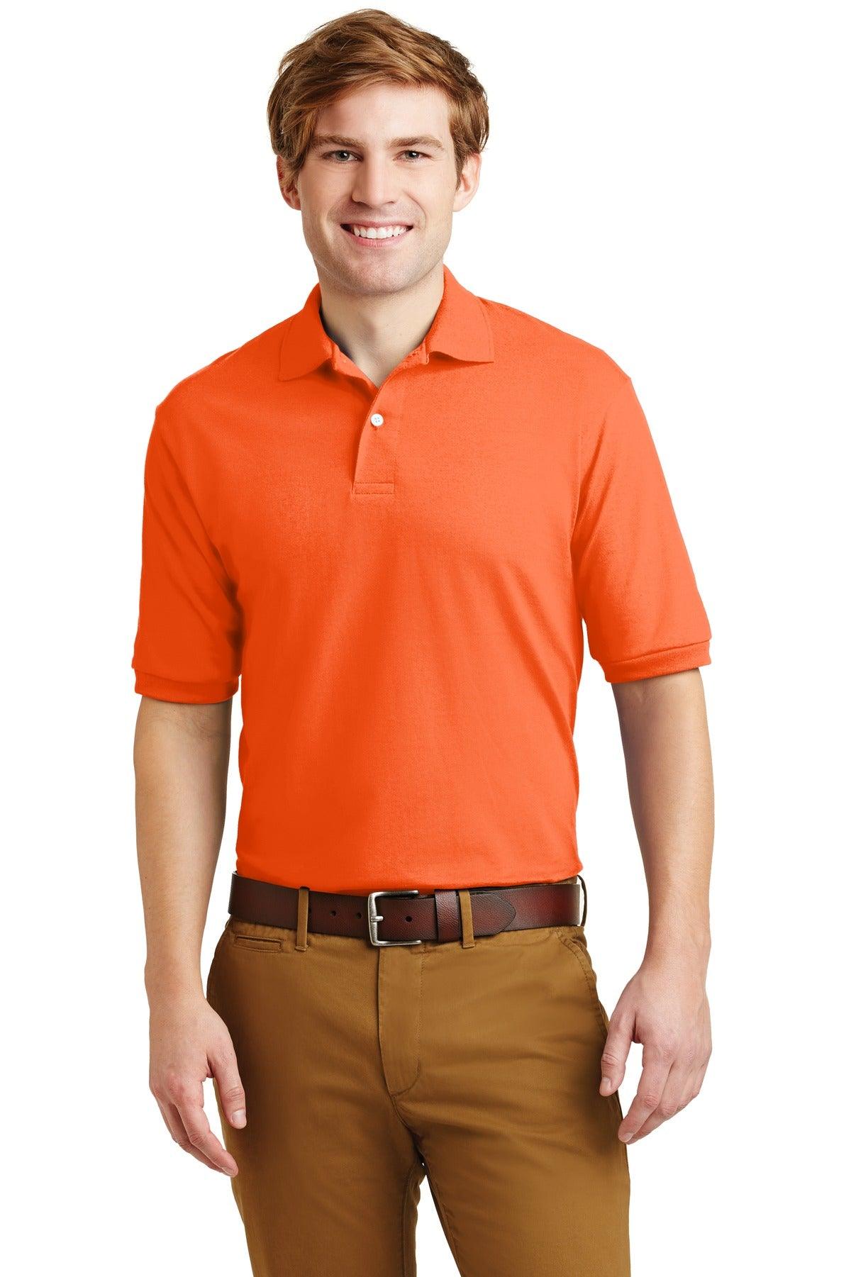 JERZEES - SpotShield 5.4-Ounce Jersey Knit Sport Shirt. 437M - Dresses Max