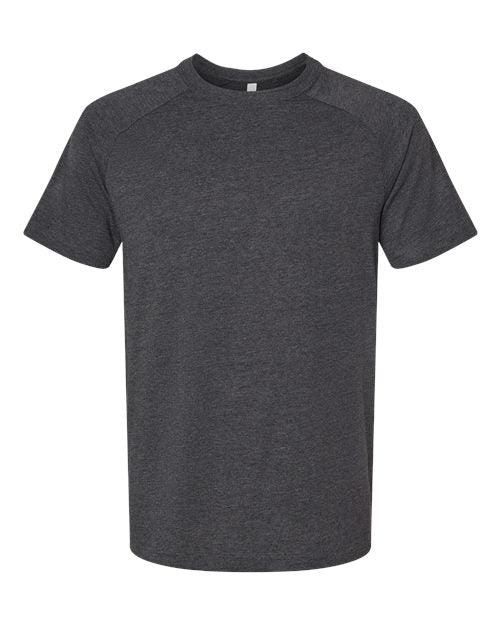 BELLA + CANVAS Heather CVC Raglan Tee 3201 - Dresses Max