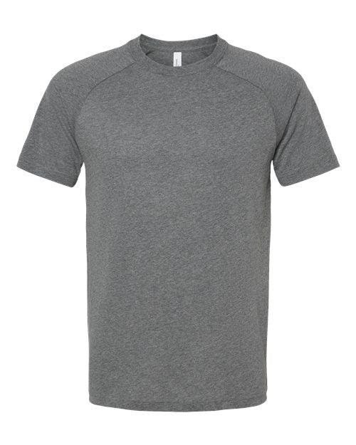 BELLA + CANVAS Heather CVC Raglan Tee 3201 - Dresses Max