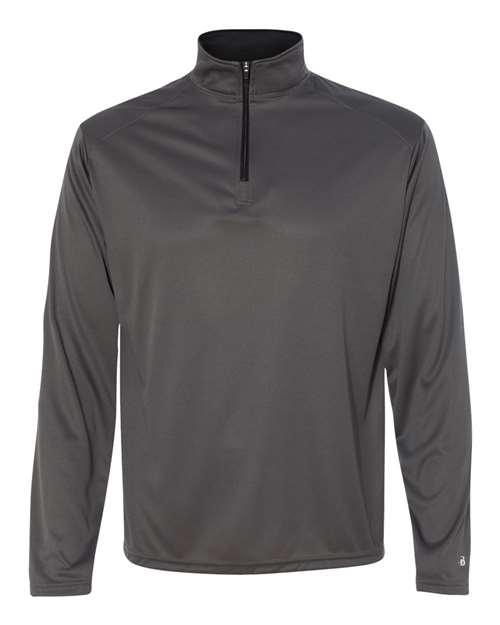 Badger B-Core Quarter-Zip Pullover 4102 - Dresses Max
