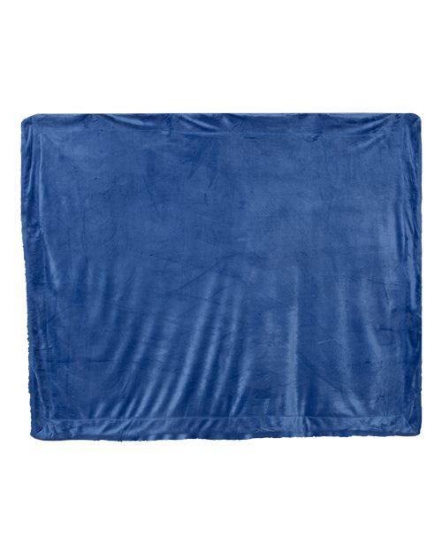 Alpine Fleece Micro Mink Sherpa Blanket 8712 - Dresses Max